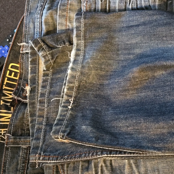 Ecko Unlimited Relaxed Fit Jeans - Picture 4 of 11